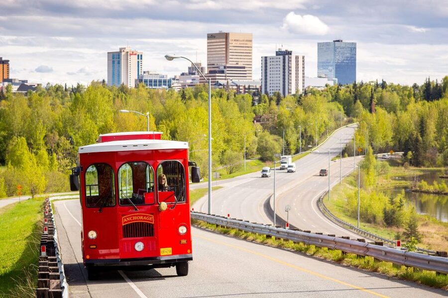 Anchorage: 1-Hour Trolley Tour - Earthquake Park: the stop that turns a parking-lot sight into a lesson