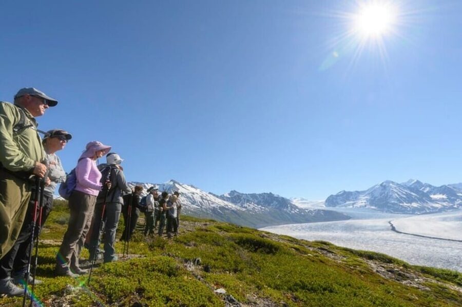Anchorage: Grand Knik Glacier Helicopter Tour with Landings - Inner Lake George and the Chugach Mountains: the valley gets clearer