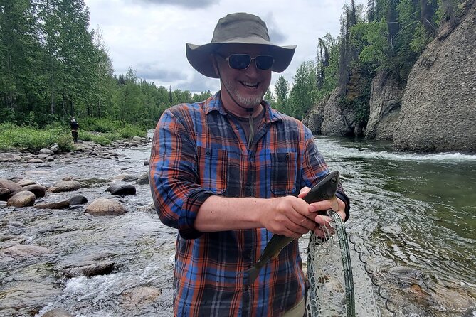 Anchorage Guided Fly-fishing with transportation - Fish You Can Target: Trout, Grayling, Dolly Varden, and Lunker Chances