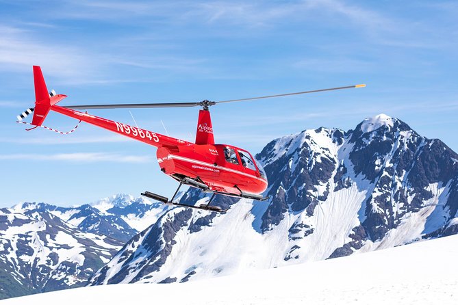 Anchorage Helicopter Glacier Dogsledding Tour - Punchbowl Glacier: the shortcut to a real dog-sled day