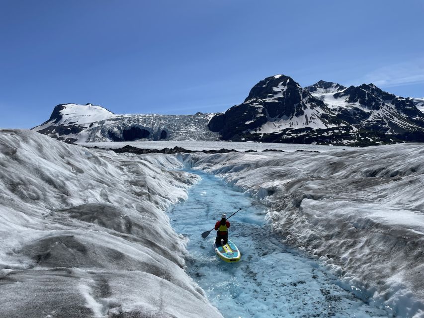 Anchorage: Knik Glacier Helicopter and Paddleboarding Tour - Solo Paddling on Calm Glacier Water: How to Make It Feel Serene