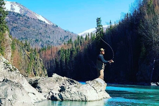 Fishing Package Rental in Anchorage: Chestwader & Spinning Rod/Reel Combo - Anchorage fishing rental, minus the buy-it-all headache
