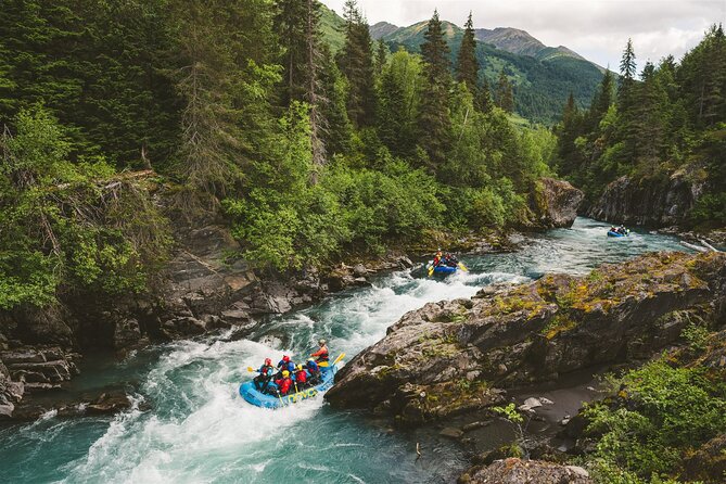 Hope, Alaska: Six Mile Creek 2 Canyon Whitewater Rafting - Meeting at Silvertip Station and Riding the Seward Highway Route