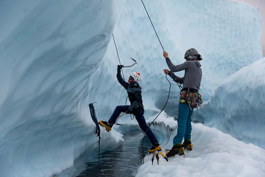 Matanuska Glacier Backcountry Ice Climbing - Why Matanuska Glacier is such a good training ground