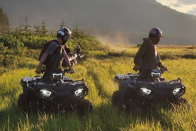 Private AKMUDITUP ATV Experience - Tide timing and Seattle Creek: the plan changes, so you ride the right conditions